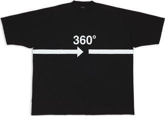 Balenciaga 360 Tubular T-Shirt Oversized Black 720501TNVD51070