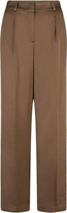 Dante6 Dames, Broeken, Bruin, Maat: XS Satijn
