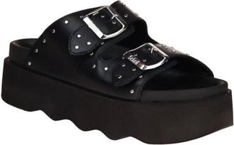 Scholl Sandalen - Scholl Heather Slippers Zwart F32305 - Gr. 37 (EU) - in Schwarz - für Damen