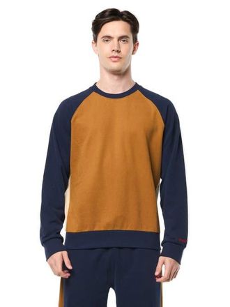 Sergio Tacchini Suonare Crewneck in Bronze Brown at Nordstrom, Size Xx-Large
