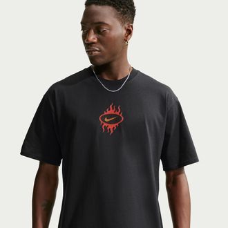 Nike Mens Nike Sportswear T-Shirt in Black | IZ3164-010