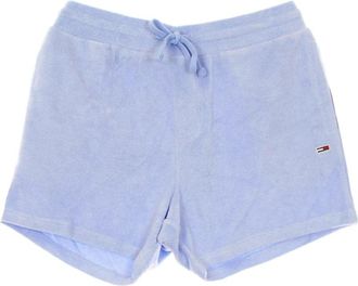 Tommy Hilfiger Badstof katoenen shorts met zakken - Heren - Korte Broeken - Blauw - XS - Katoen - Korte Broeken