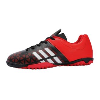 Generic Unisex Outdoor Athletic Anti-Slip Soccer Shoes - Professional Turf Football Boots - Indoor Training Soccer Cleats (red-Short Cleats,7.5)