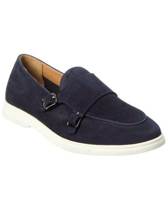 HUGO BOSS Sienne Monk Suede Loafer