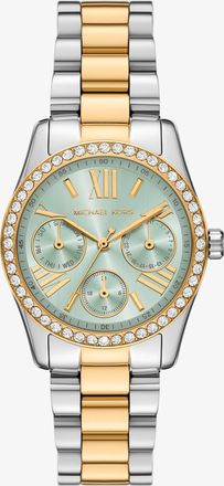Michael Kors Lexington Pav&eacute; Two-Tone Watch
