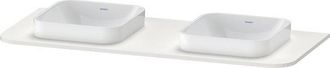 Duravit Duravit - Consola Happy D.2 Plus Hp032k, 1300x550 Mm, 2 Huecos