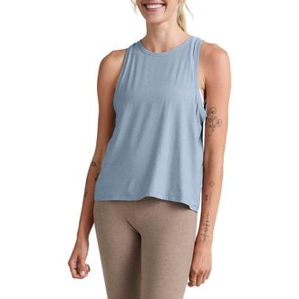 Beyond Yoga Featherweight Rebalance Tank in Blue Zen Heather at Nordstrom, Size Small