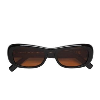 Retro Superfuture Sunglasses, unisex, Black, Size: 54 MM Sugo Sunglasses