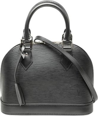 Louis Vuitton Pre-owned Handbags, female, Black, Size: ONE SIZE Pre-owned Leather Handbag
