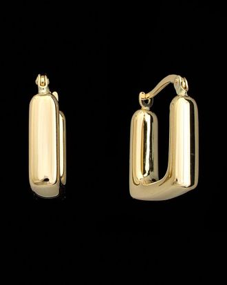 Italian Gold, Inc 14K Italian Gold Square Hoops
