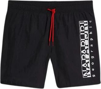 Napapijri Regular Fit Zwemshorts - Heren - Strandmode - Zwart - M - Badmode