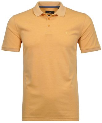 Ragman Poloshirt RAGMAN, Herren, Gr. L, gelb (gelb, 056), 70% Baumwolle 30% Polyester, regular fit, ohne Ausschnitt, Shirts Poloshirt