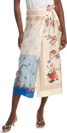 Max Mara Weekend Max Mara Peggi Silk Midi Skirt