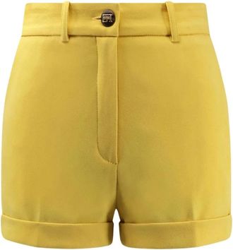 Elisabetta Franchi Mujer, Pantalones cortos, Amarillo, Talla: M