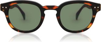 Izipizi C SUN Tortoise Green SLMSCC103 Mens Sunglasses Tortoiseshell Size +0.00