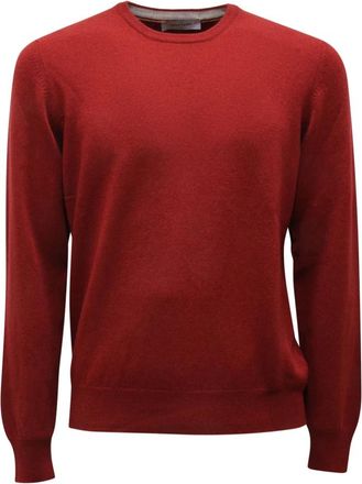 Gran Sasso Maglione Paricollo 55167/19690 - - Knitwear - Uomo - Rosso - M