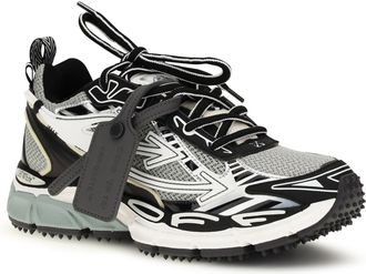 Off-white Womens Be Right Back Sneakers Light Grey - Black