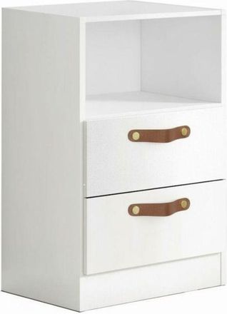Muemue Cajonera 2 Cajones Blanco 74x42x42cm