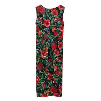 Dolce & Gabbana Womens Bicolor Viscose Long Dress