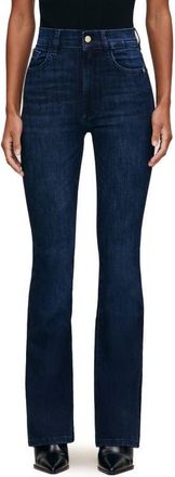 DL1961 Bridget Boot Instasculpt High Rise Jeans in Mediterranean at Nordstrom, Size 25