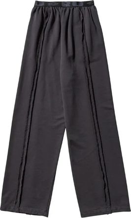 Umbro Bench Sweat Pants Strong Wash - Heren - Wijde Broeken - Zwart - L - Katoen - Broeken