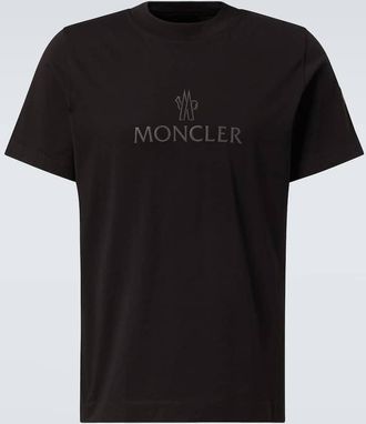 Moncler Logo cotton jersey T-shirt