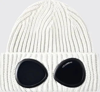 C.P. Company C. P. COMPANY Ribbed Wool Beanie with Iconic Goggles on the Cuff