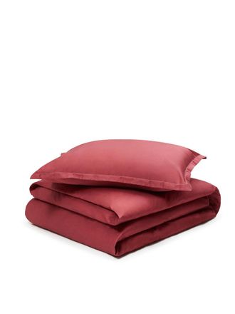 Lanerossi ESTE complete double sheet set, wine