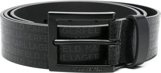 Karl Lagerfeld Cintura con stampa - Nero