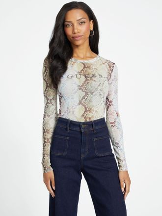 Guess Eco Winter Printed Logo Tee