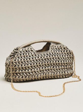 Urban Expression Lani Raffia Clutch