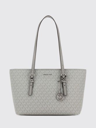 Michael Kors Borsa Quinn Michael Kors in cotone spalmato con monogram MK