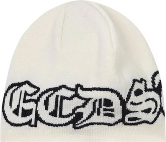 GCDS Gothic Muts - Dames - Hoeden - Beige - ONE Size - Polyester - Accessoires