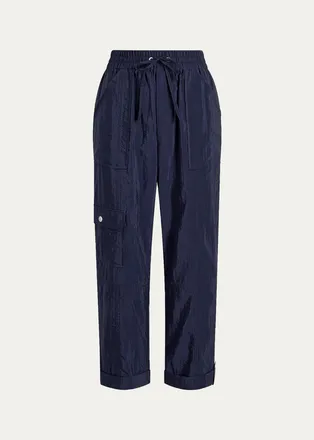 Cinq &agrave; Sept Marlease Crop Drawstring Pants