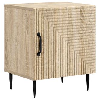 vidaXL Armario De Noche Roble Sonoma 43 X 34,5 X 50 Cm Vidaxl