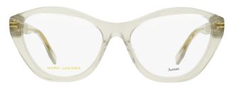 Marc Jacobs MJ Rounded Cat-Eye Acetate Eyeglasses - Beige
