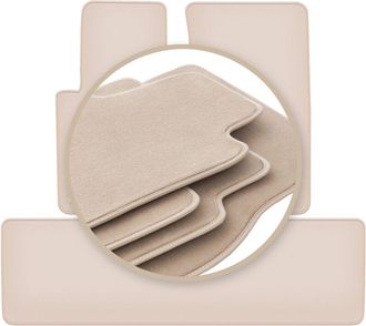 OEM Alfombrillas Beige Premium Para: Mercedes G W461 Todoterreno 1978-2008