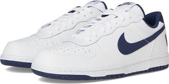Nike Big Low Mens Cross Training Shoes White/Midnight Navy : 10.5 D - Medium, Leather