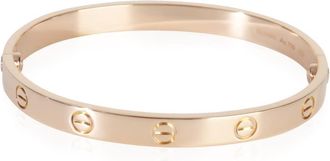 Cartier Pre-Owned Cartier Rose Gold Love Bracelet