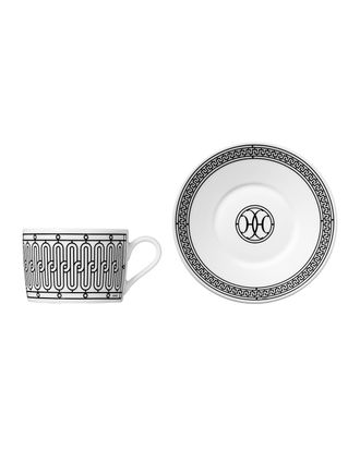 Herm&egrave;s H Deco Tea Cup and Saucer