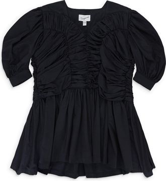 Vaquera RUCHED BLACK FORMAL DRESS