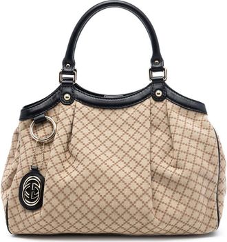 Gucci Pre-owned Gucci Medium Diamante Canvas Sukey Tote Ladies 90HTI7AVZWNYGOM0