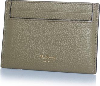 Mulberry Pre-owned Womens green leather card holder - One Size