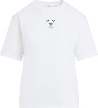 Celine Mujer, Camisetas, Blanco, Talla: S