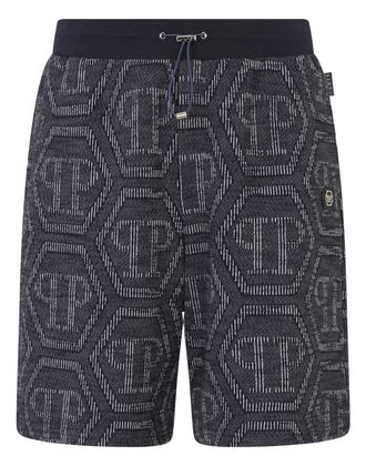 Philipp Plein Jacquard Shorts Monogram