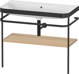 Duravit Set Duravit Happy D.2 Plus Con Soporte Met&aacute;lico, 975x490mm, Sin