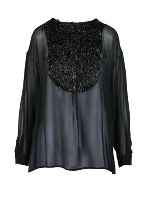 Fabiana Filippi Silk Blouse - Black