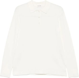 P.A.R.O.S.H. Polo a maniche lunghe - Bianco