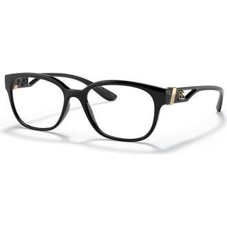 Dolce & Gabbana 54mm Square optical glasses in Black at Nordstrom