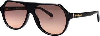 Palm Angels Kelso Zonnebril - unisex - Zonnebrillen - Zwart - 59 MM - Accessoires